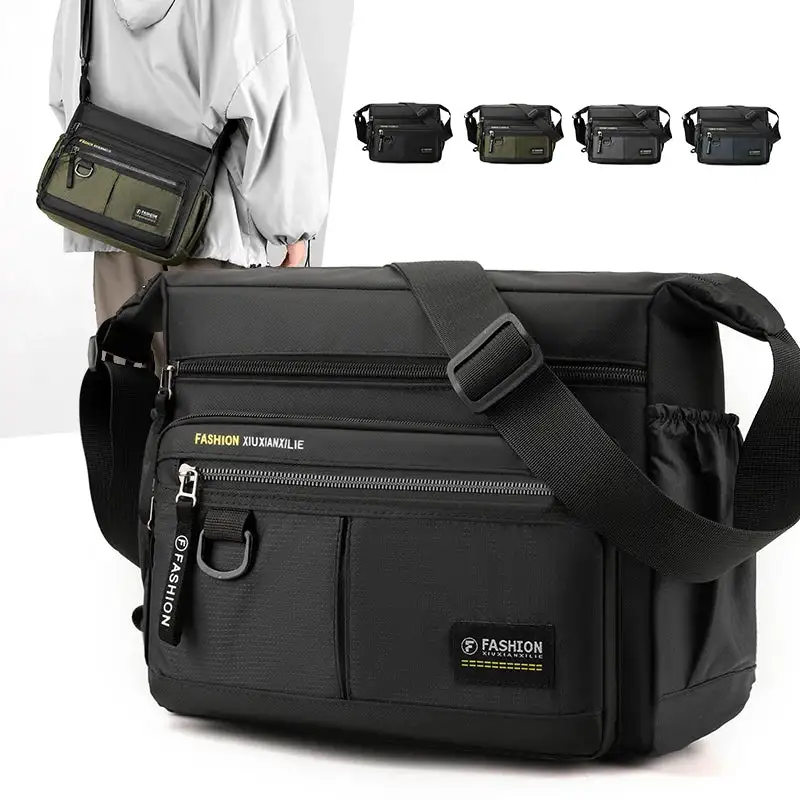 Zip-Top Crossbody Bag