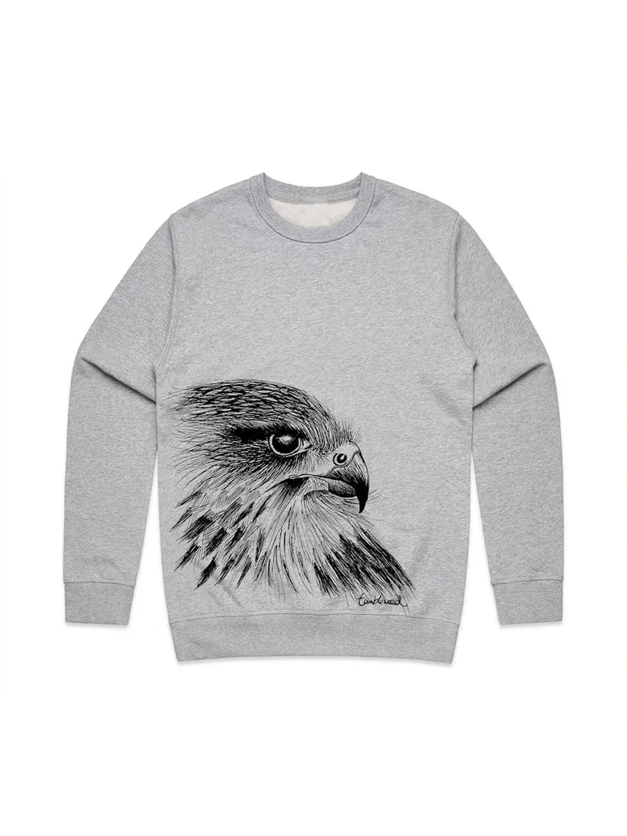Simple Falcon Art Pattern Stylish Casual Sportswear Shirt