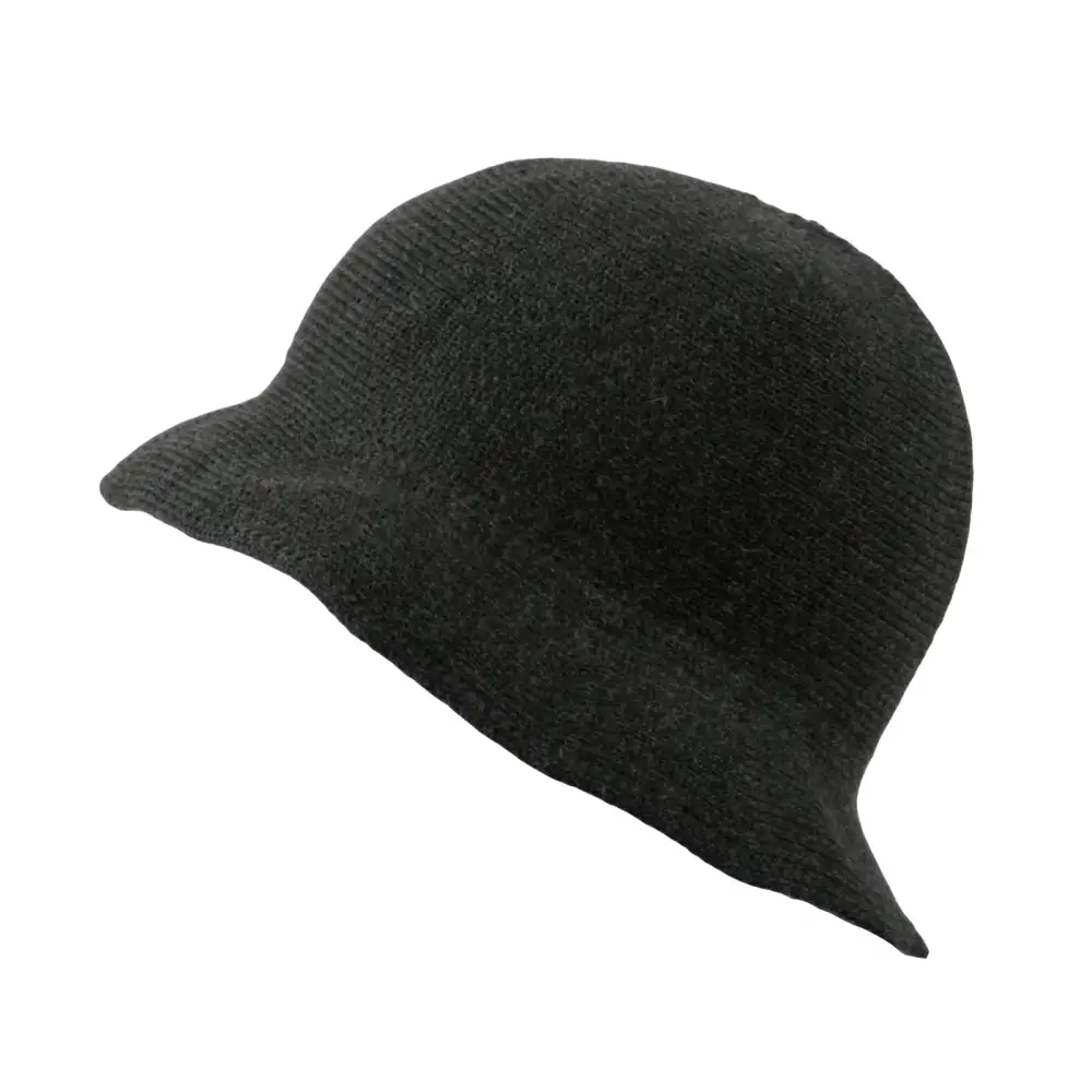 Bow Accent Fedora Bucket Hat