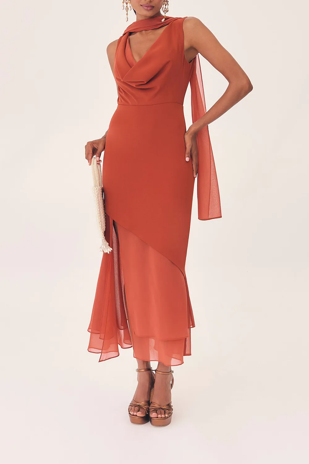 Women's Tulle Fishtail Dress