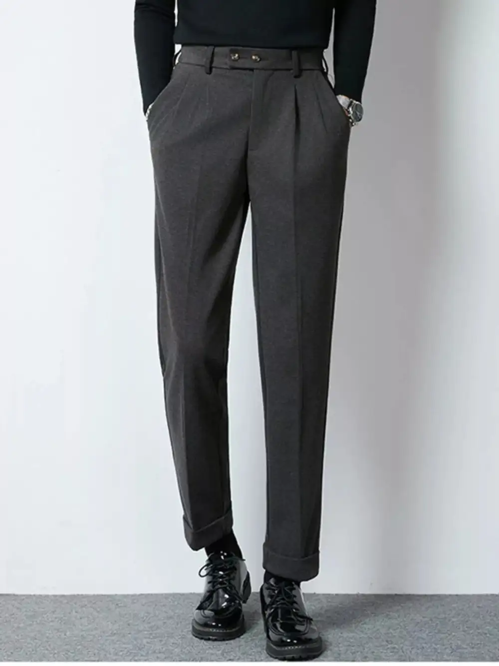 Men's Pleated Dress Pants