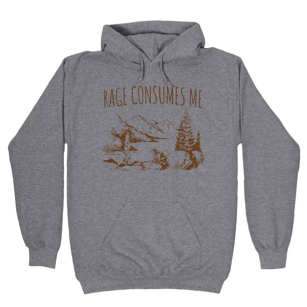 Cozy Illustration Pullover Hoodie