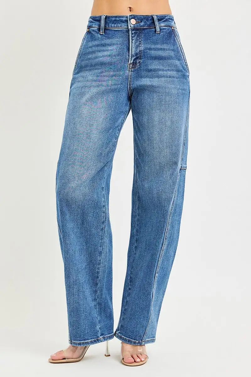 Clean Polished Denim Jeans
