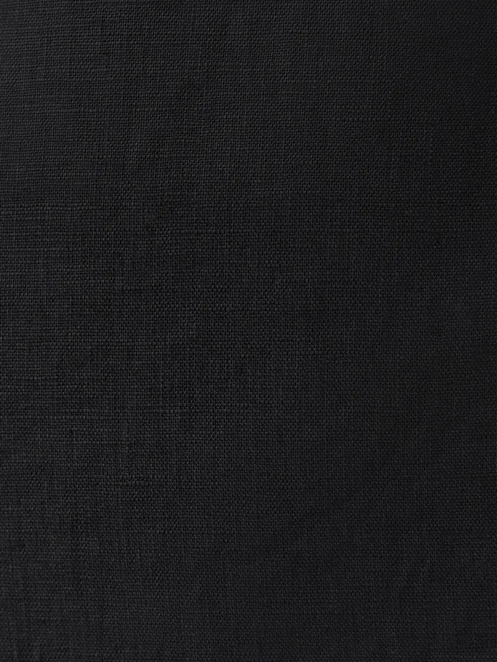 Square Neck Linen A Line Midi Dress