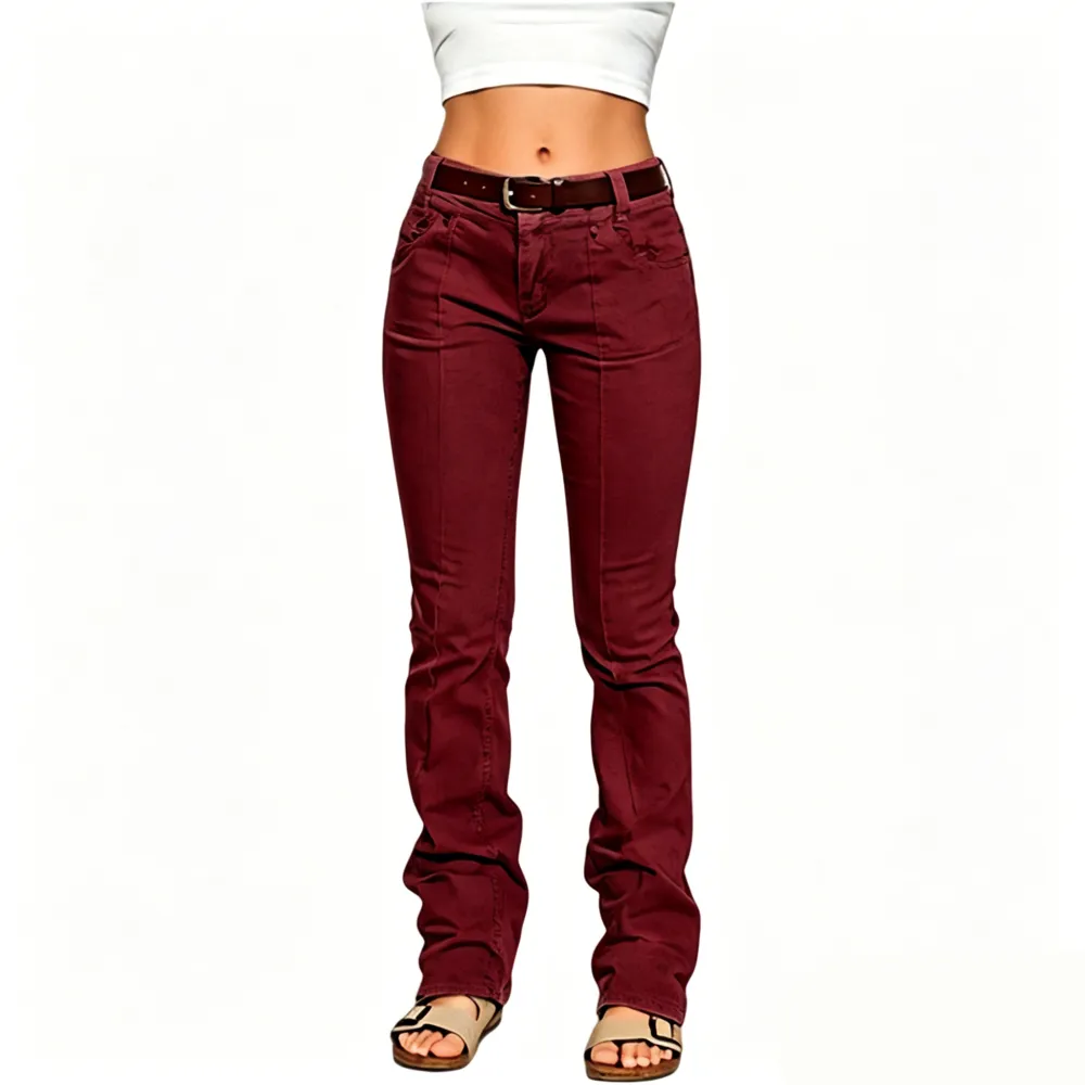 ⚡FINAL SALE⚡-Women’s High Stretch Mid Rise Pants