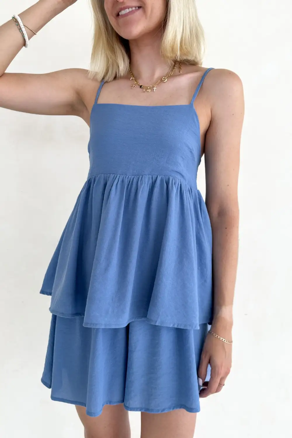 Quiet Detail Soft Peplum Top