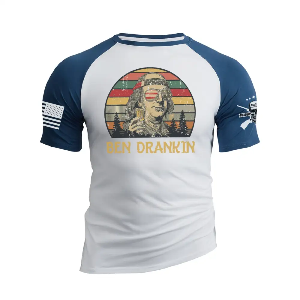 BEN DRANKIN RAGLAN GRAPHIC TEE