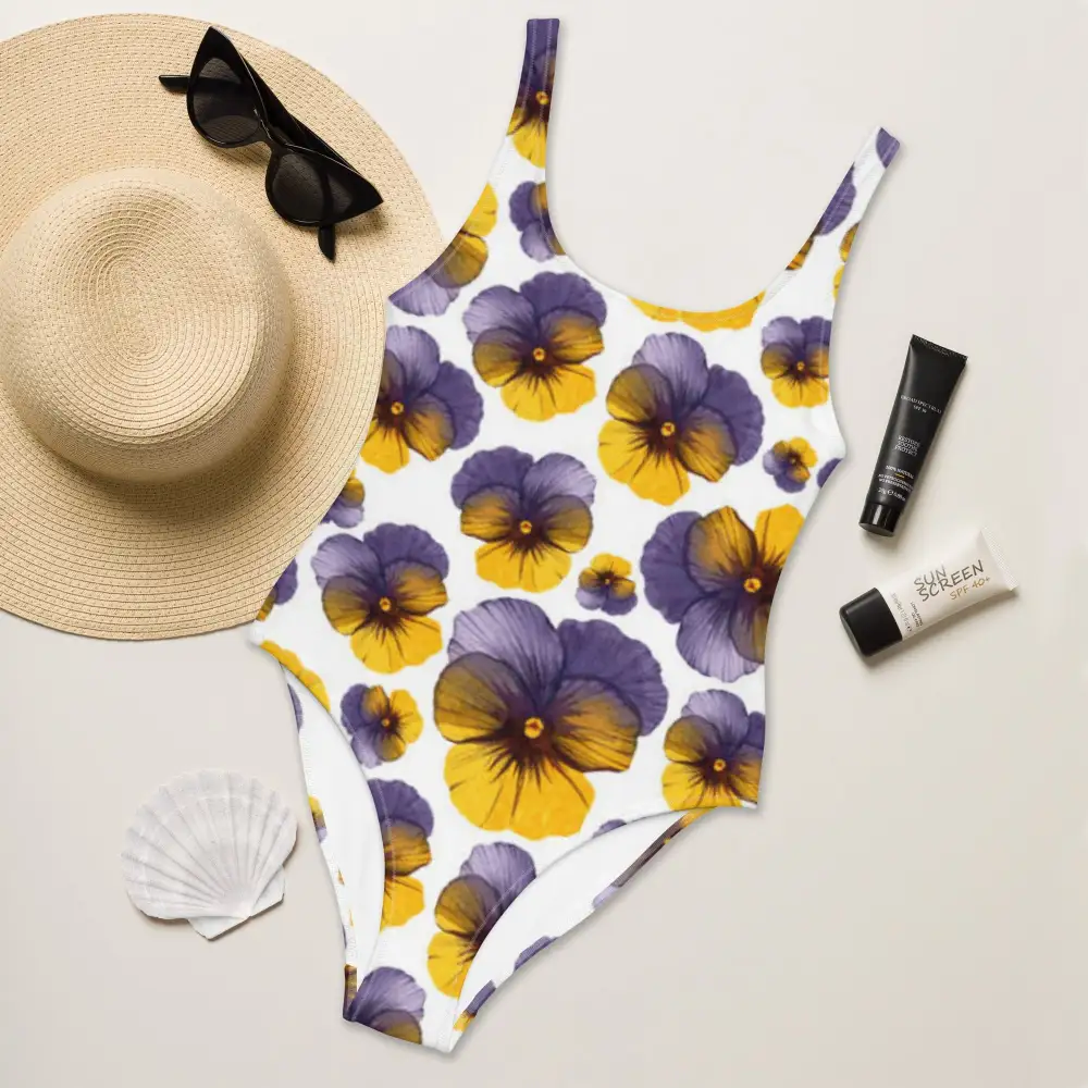 Contemporary-Shape One-Piece Swimsuit