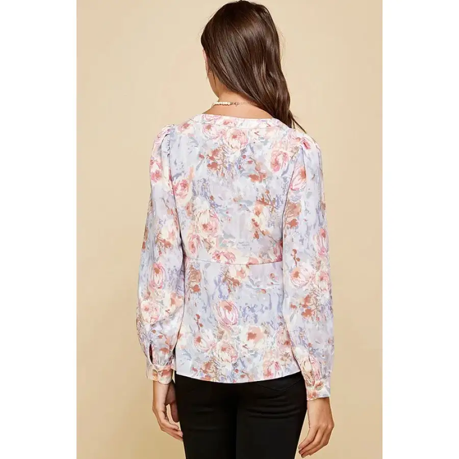 Lime N Chili Sweetheart Neckline Button Down Blouse