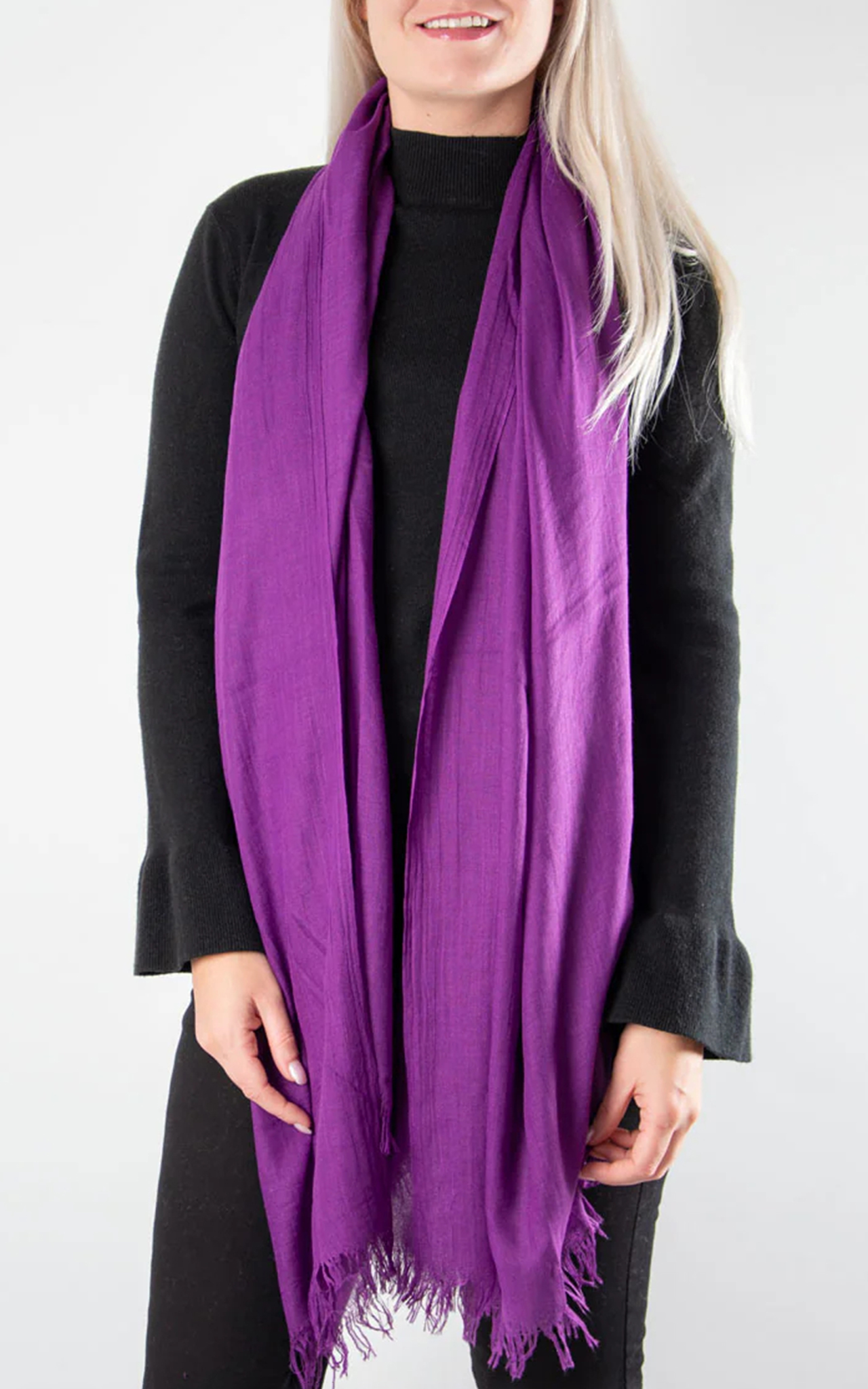 Elegant And Exquisite Solid Color Women's Scarf
