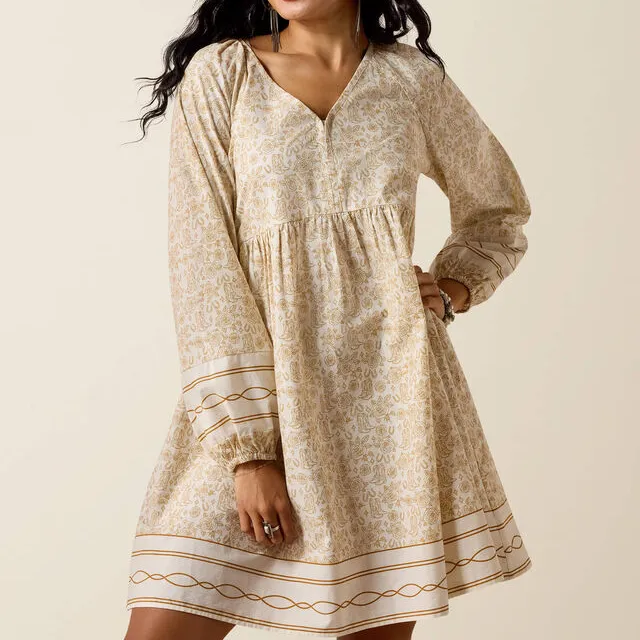 Western Inspired Refined Everyday Casual Dress