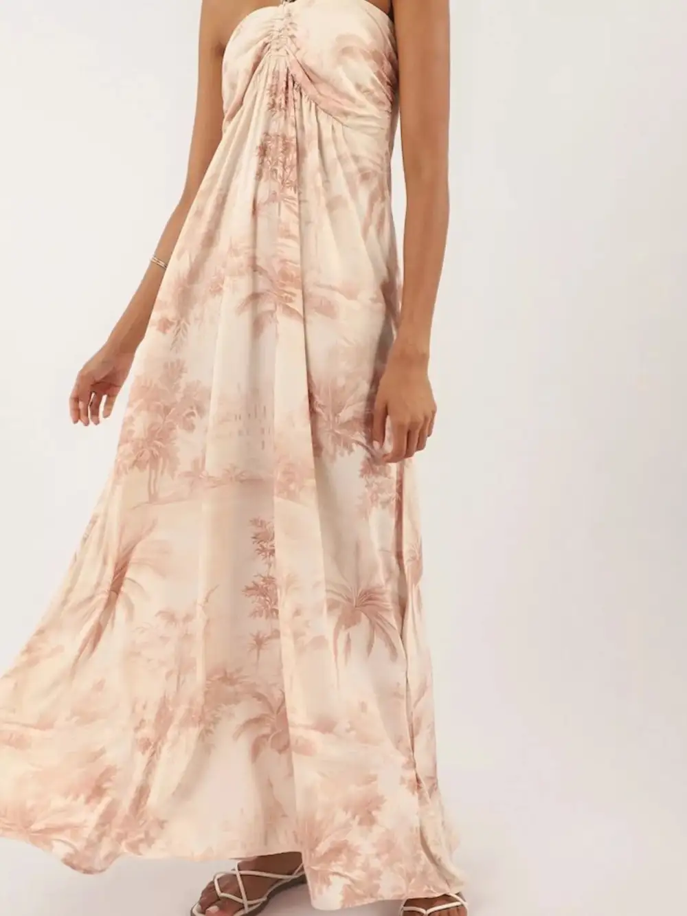 Soft Touch Printed Maxi Dress