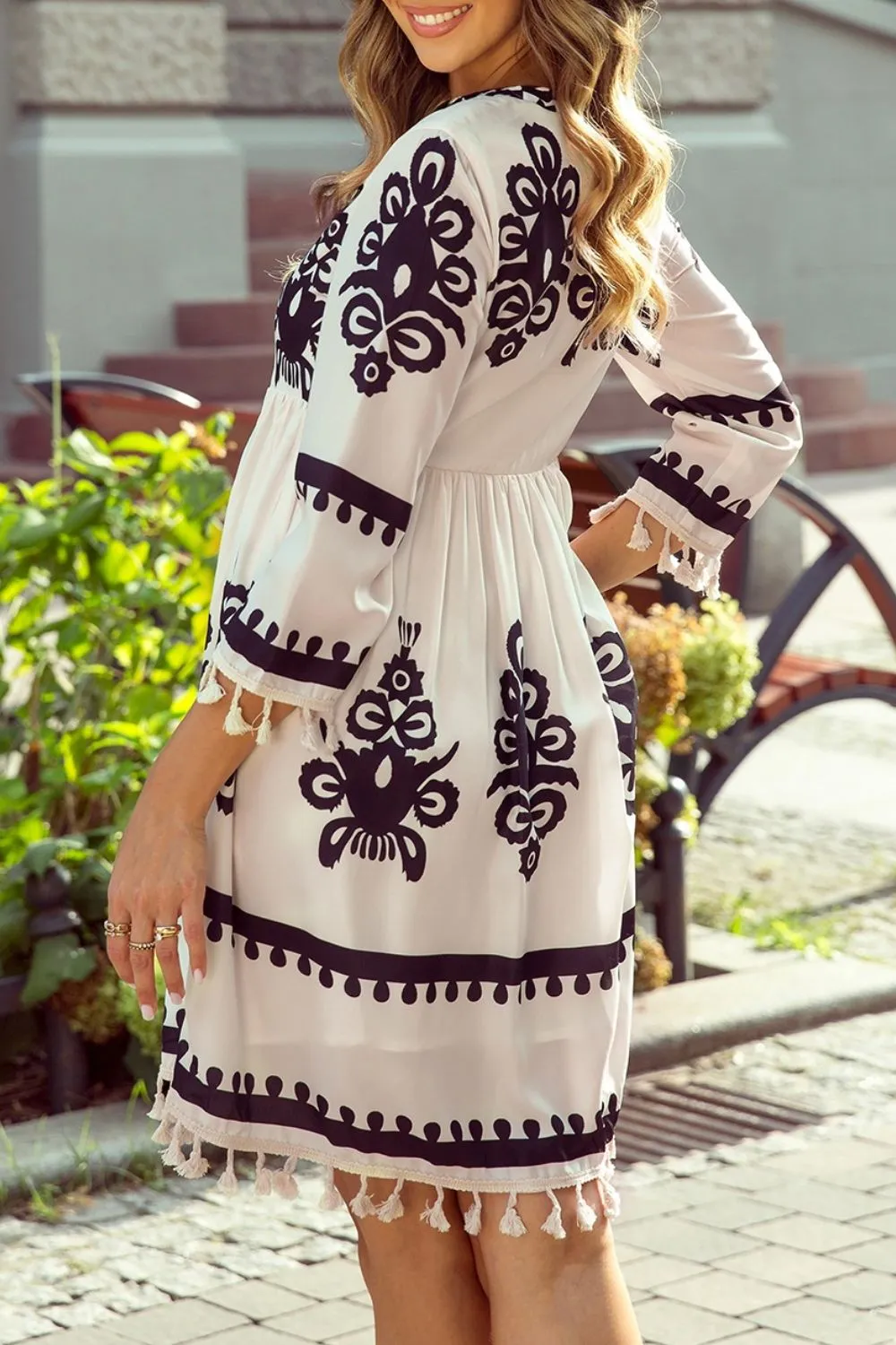 Tassel Mini Dress