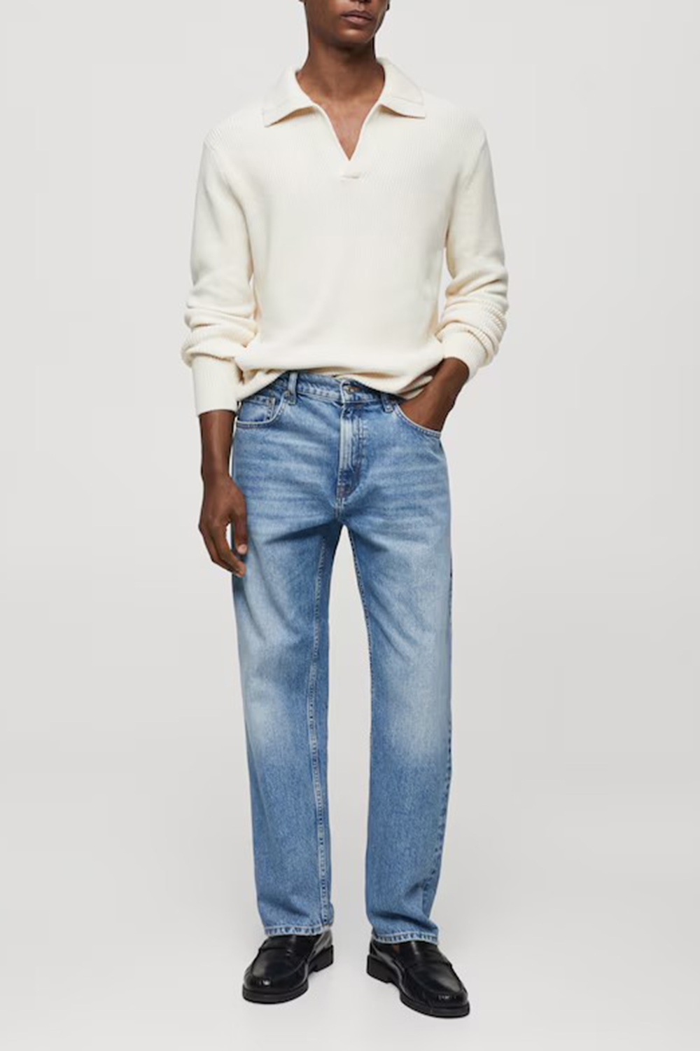 Regular Fit Dark Wash Jeans