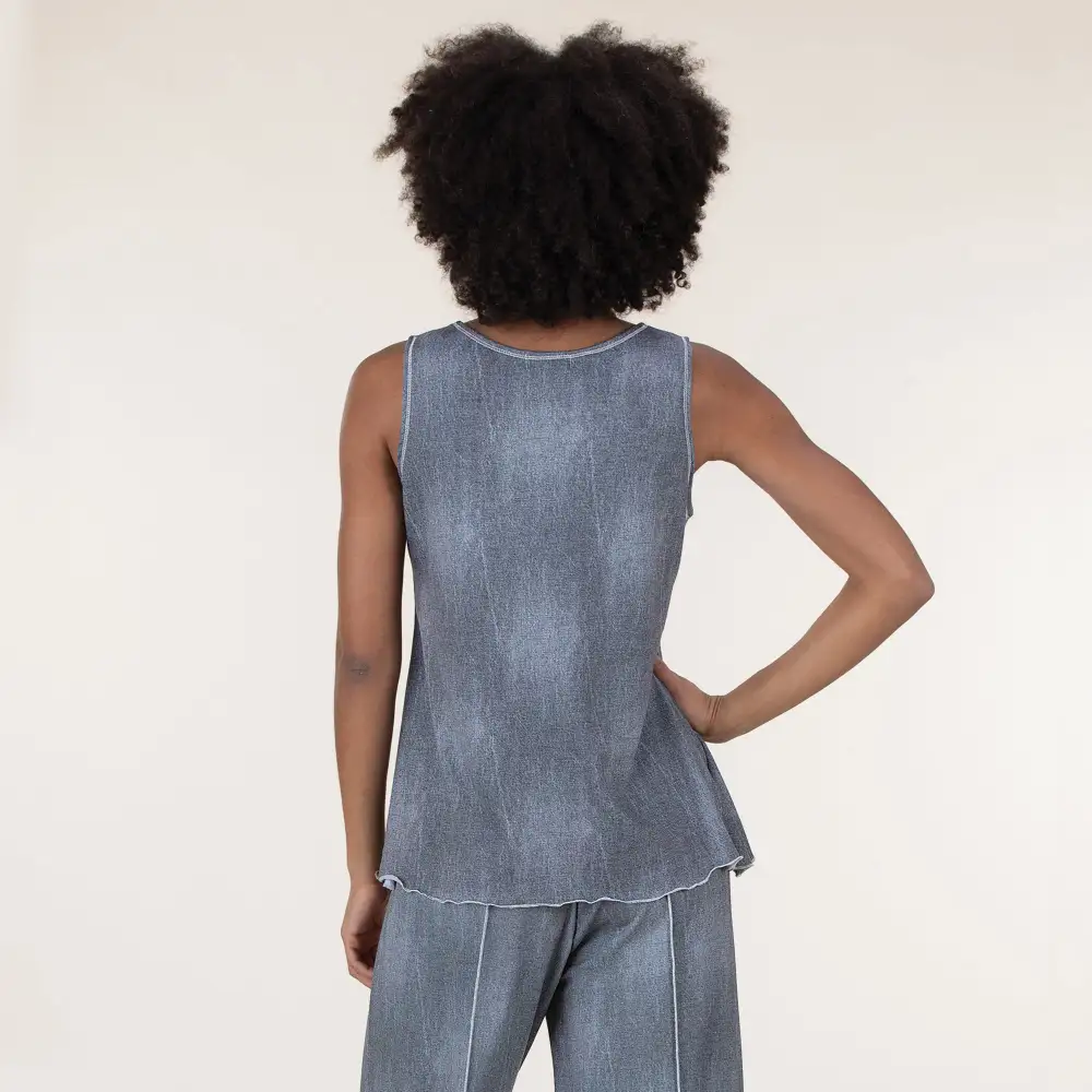 Denim Tank Top