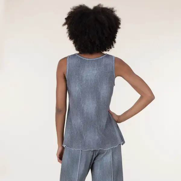 Denim Tank Top