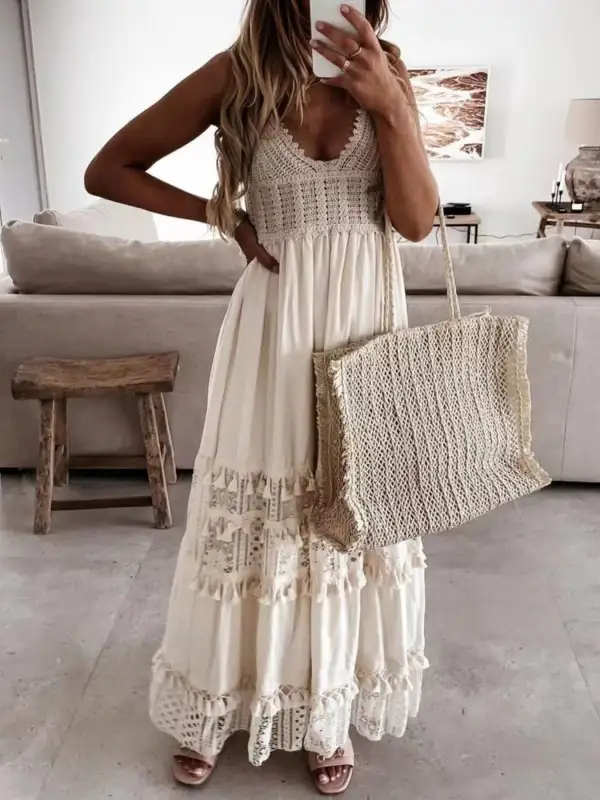 Crochet Dress Casual