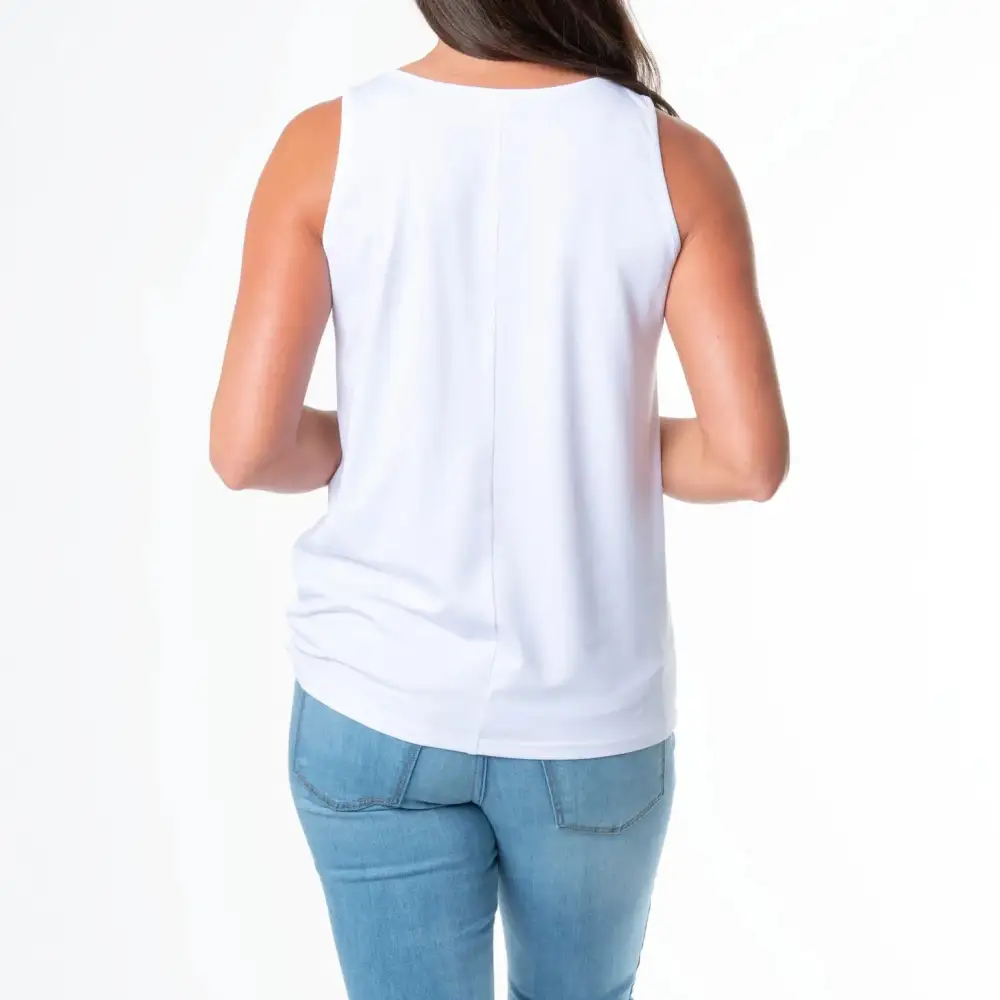 Refined Sleeveless Tank Top