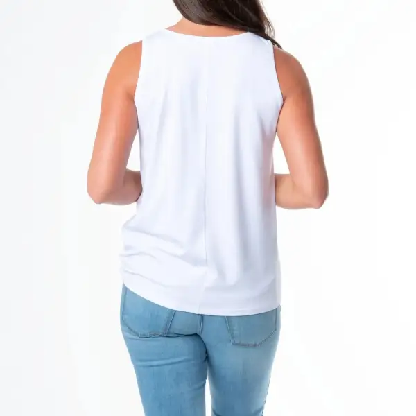 Refined Sleeveless Tank Top