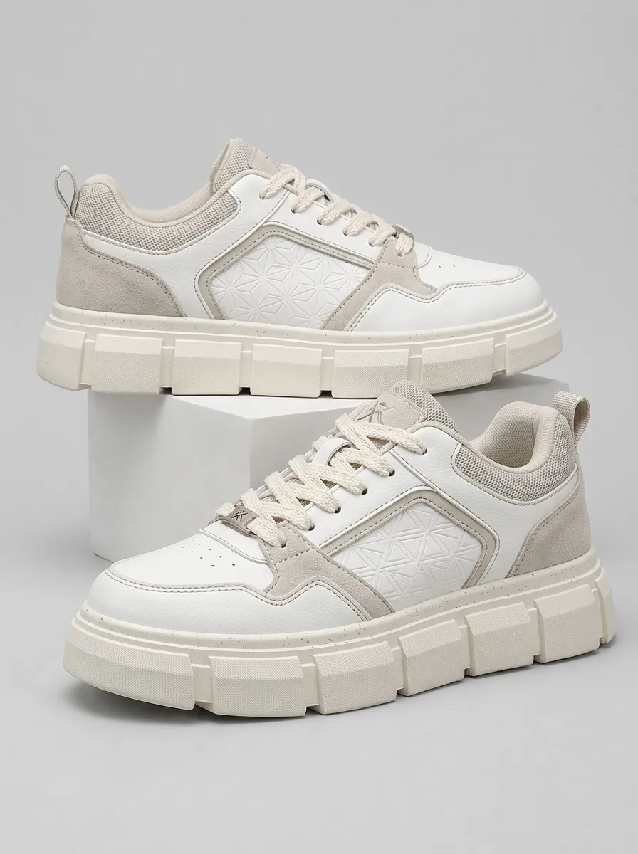 Men's Everyday Geometric Pattern Patterned Board Style Skate Shoes