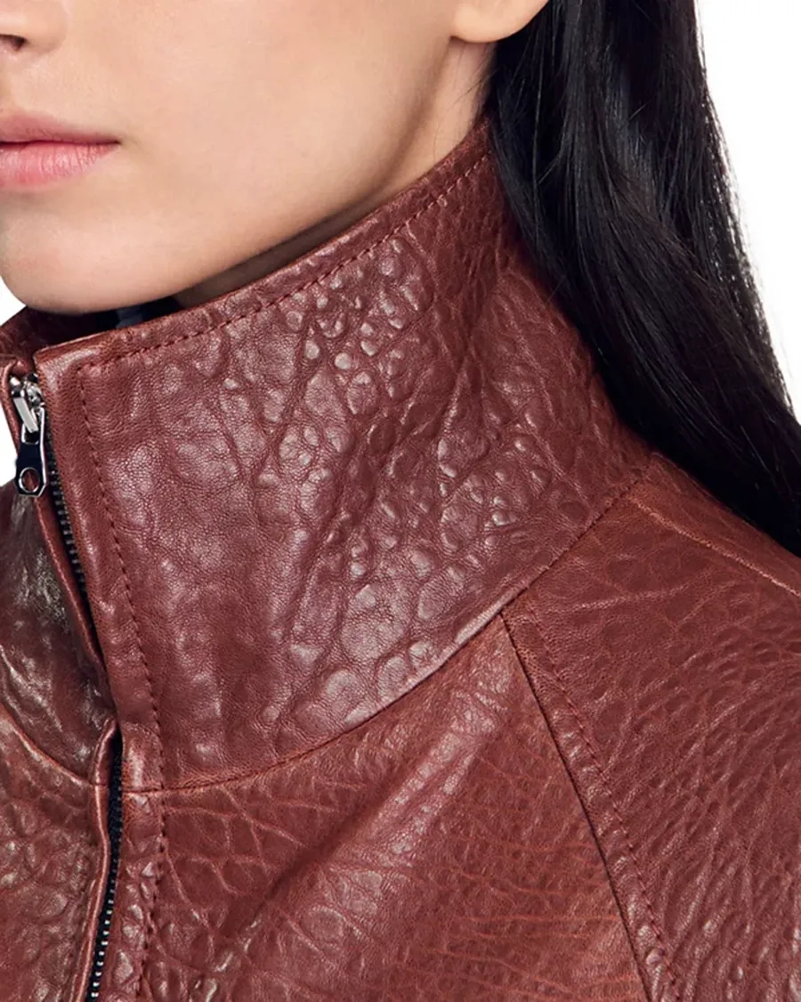 Casual Style Leather Jacket