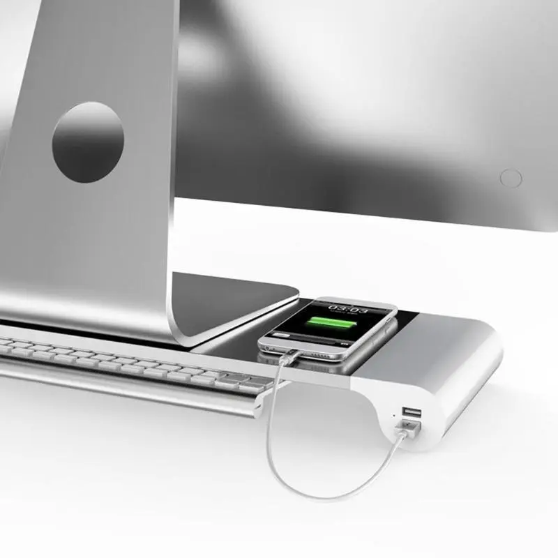 Laptop/Monitor Stand with 4 USB Ports