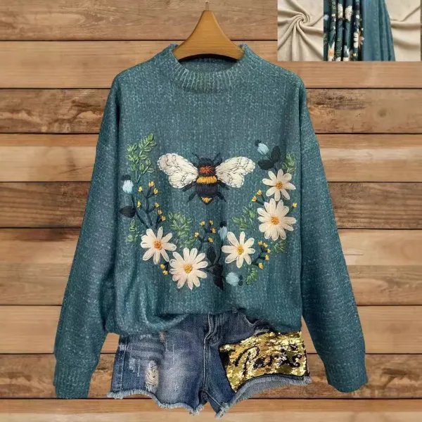 Relaxed Knit Sweater