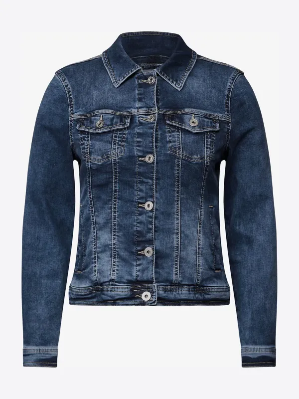 Blue Between-Season Jacket