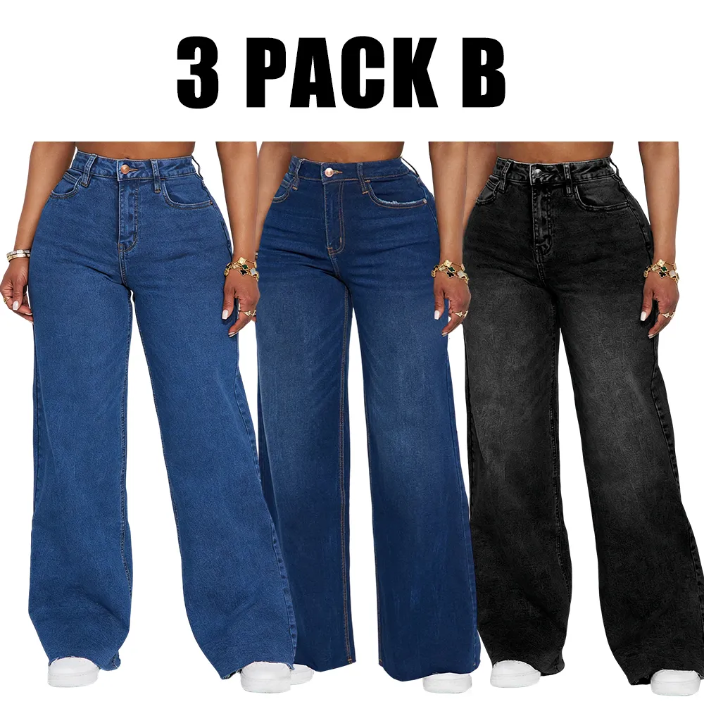 So Valid Stretch Wide Leg Jeans
