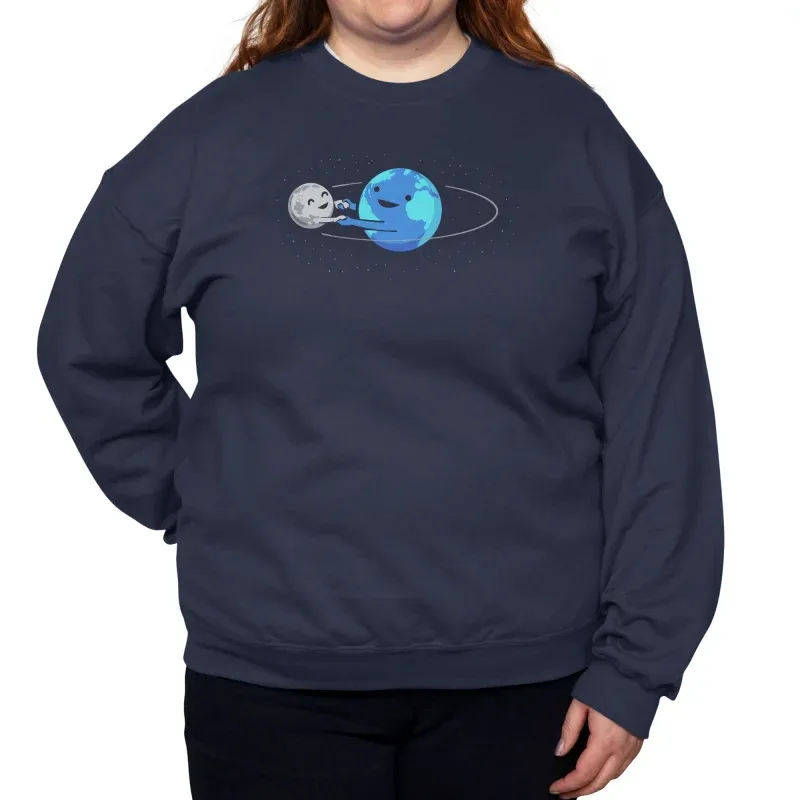 Cute Cosmic Friendship Design Sweatshirt