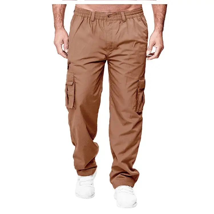 Comfortable Men's Cargo Pants with Multiple Pockets