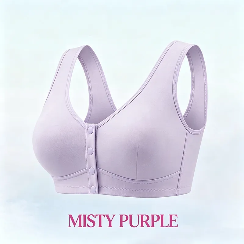 🔥Last Day💥Front Closure Breathable Cotton Lifting Bra for Seniors🔥8-Pack Only $24