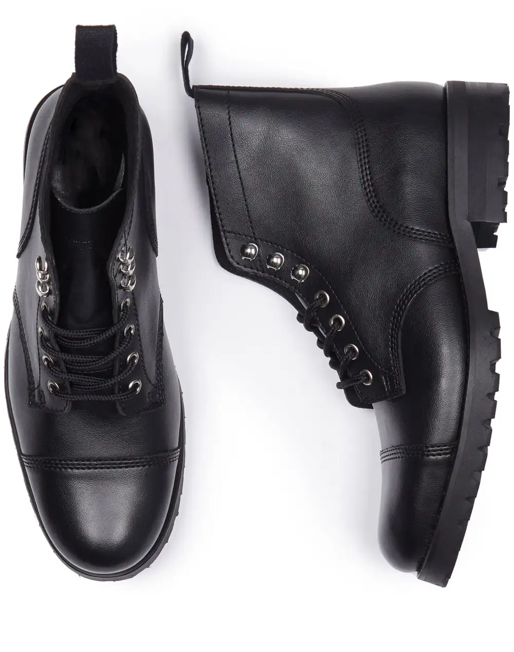 Women's Relaxed Casual Water Resistant Vegan Leather Everyday Boots