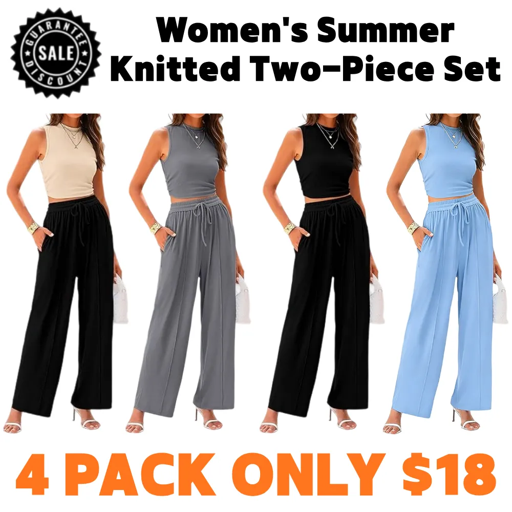 🔥Women's Summer Two-Piece Set🔥8-Sets - All Colors Included