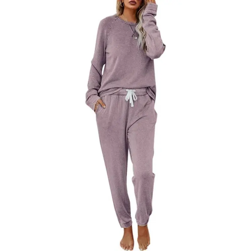 Women's Solid Sweatsuit