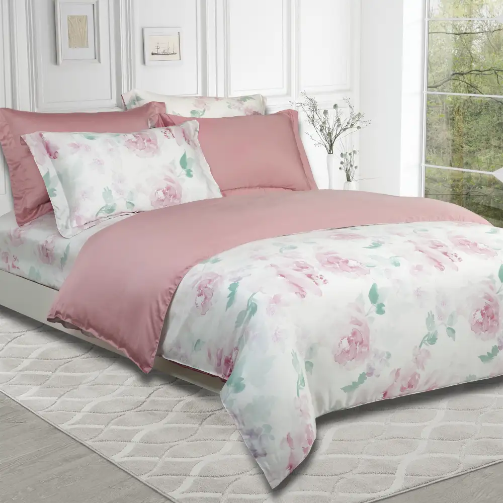 Serene Lyocell Fiber Woven Complete Bedding Set