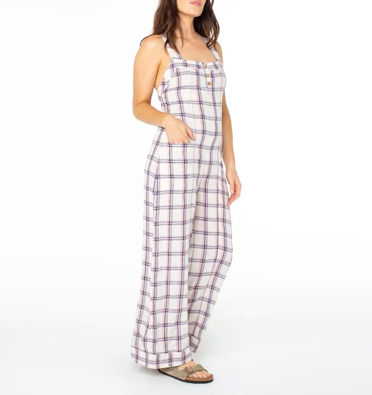 Textured Wide Leg Casual Romper
