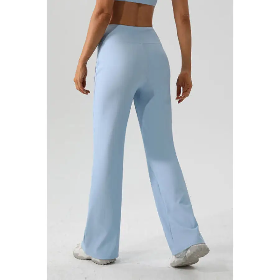 High Waist Straight Active Pants