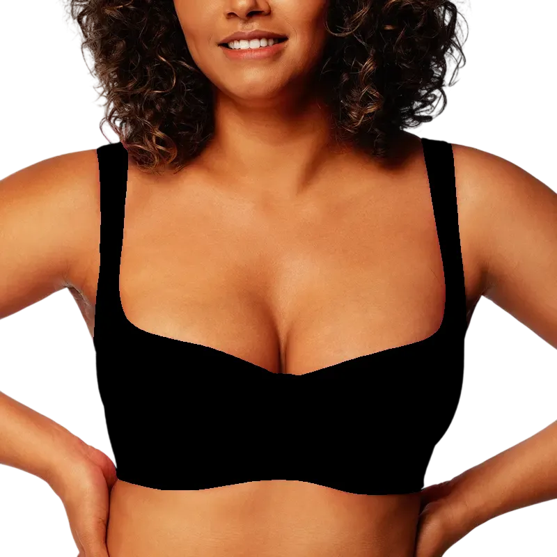 Women‘s Starry Night Lightly Padded Lightly Lined Demi Plus Size Balconette Bra