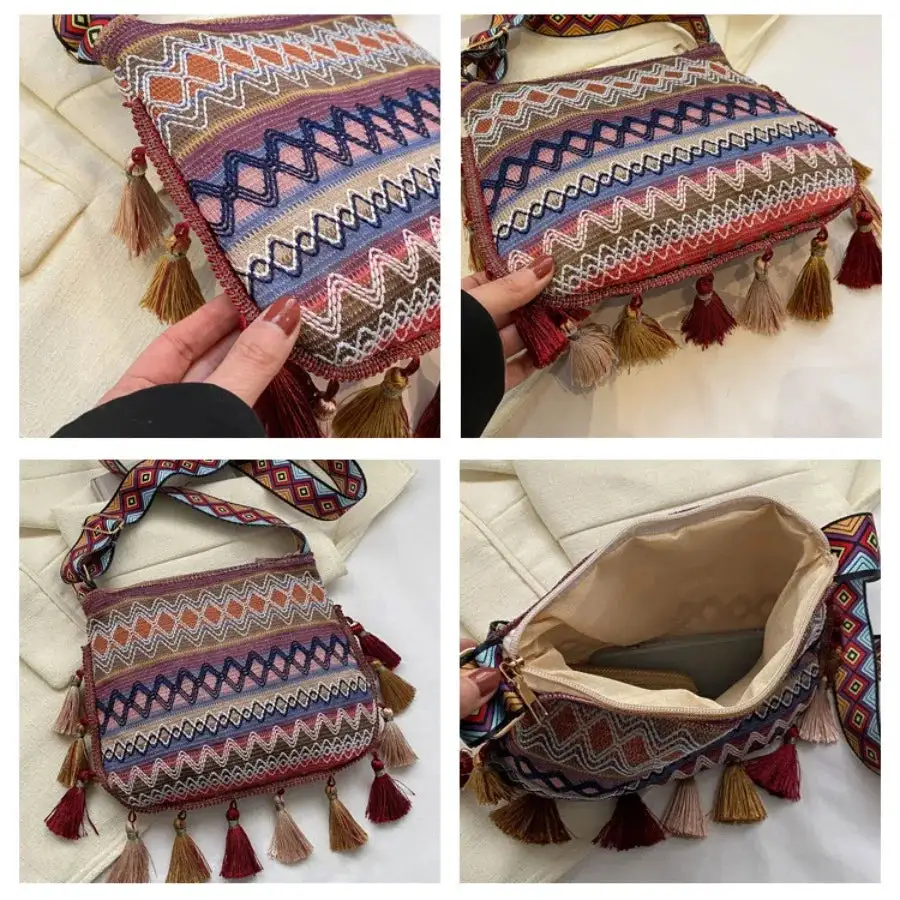 Soft Canvas Crossbody Bag