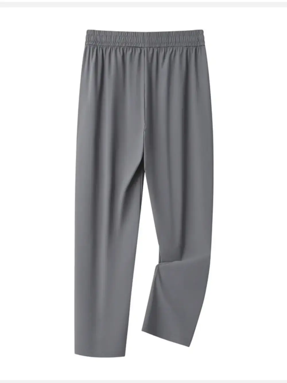Men's Plus Size Casual Drawstring Wide Leg Pants