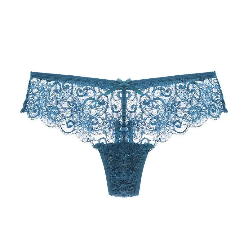 Versatile Lace Bow-Detail Briefs
