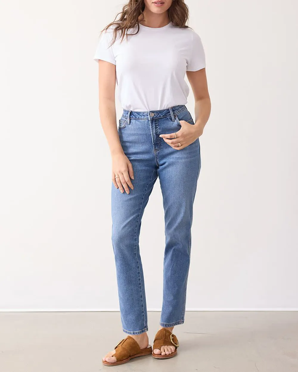 Slim-Leg High-Rise Jean  Vintage - Curvy Fit