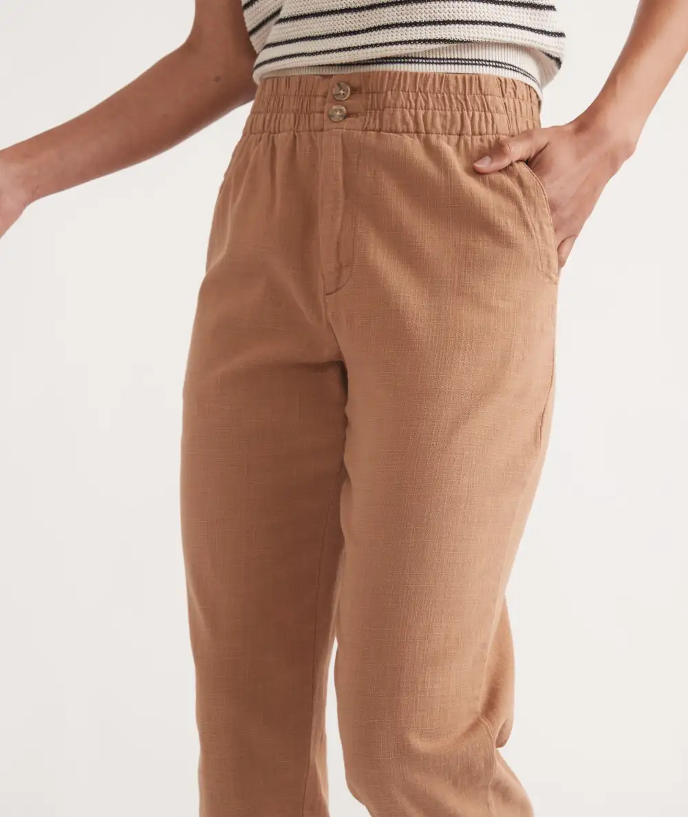 Desert Hue Cropped Trousers