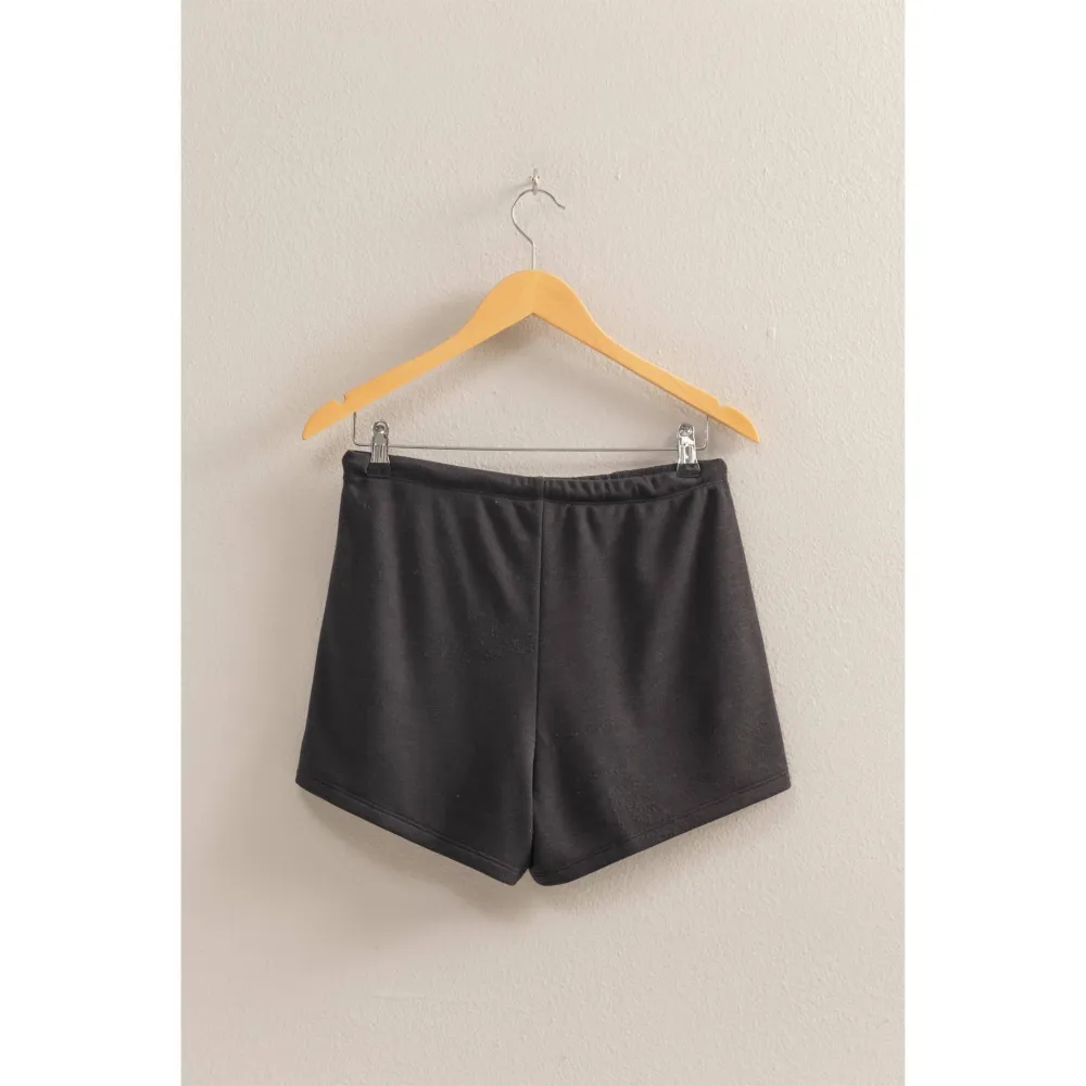 High Waist Drawstring Casual Shorts