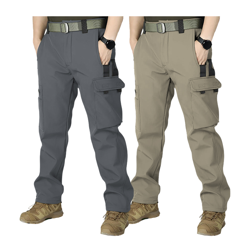 Multi Functional Fockets Slim Fit Outdoor Straight Tube Waterproof Work Pants
