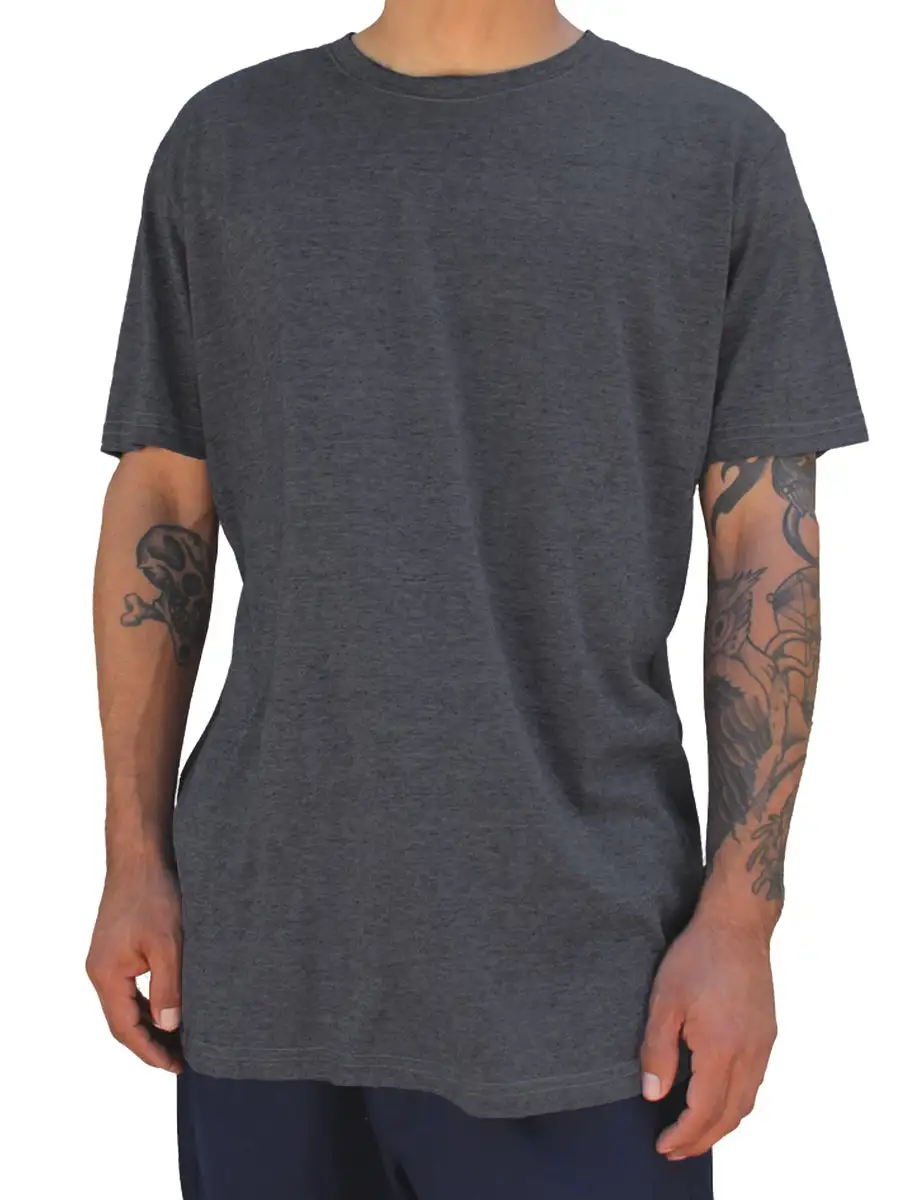 Jersey Overdyed Men's Button Down T-Shirt