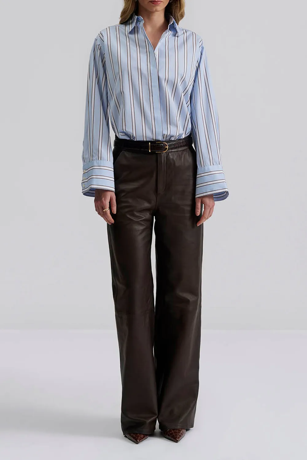 Classic Long Sleeve Poplin Shirt