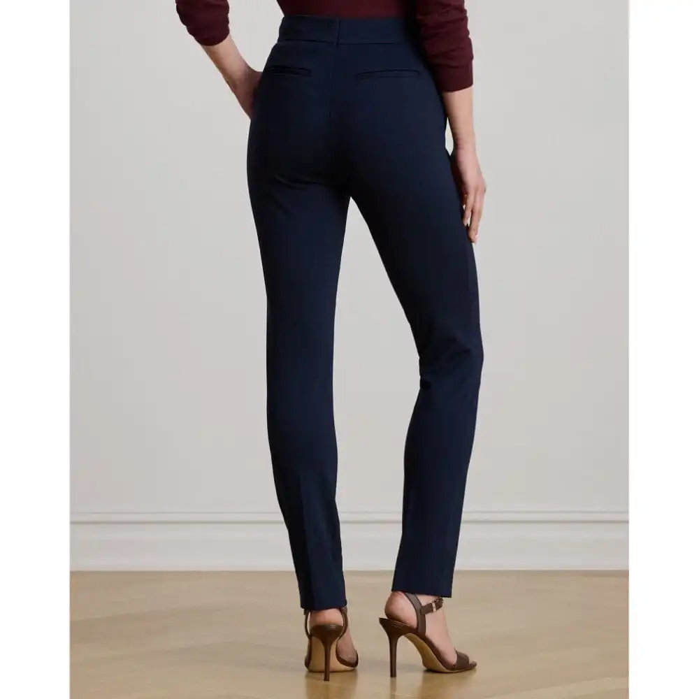 Structured Straight-Leg Women's Trousers