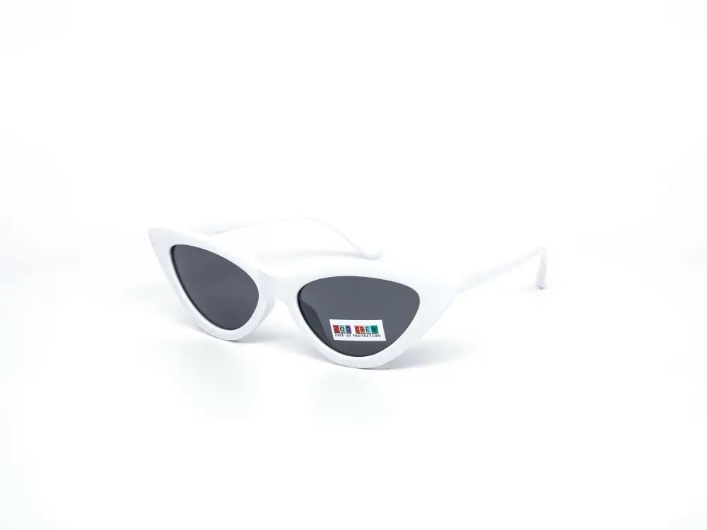 12-Pack Kids Cat-Eye Dark Lens Sunglasses